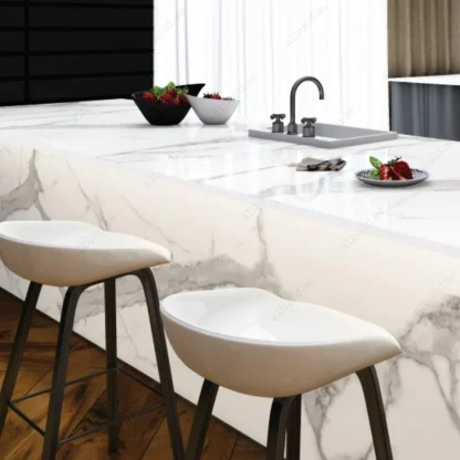 Alps Statuario - 80x240cm 15mm - Polished - Image 4