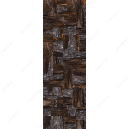 Black Wood - 80x240cm 15mm - Polished