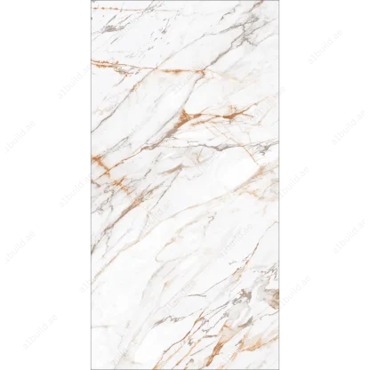 Imperial Gold High Gloss Book Match Porcelain Slabs | 120x240cm - Image 2