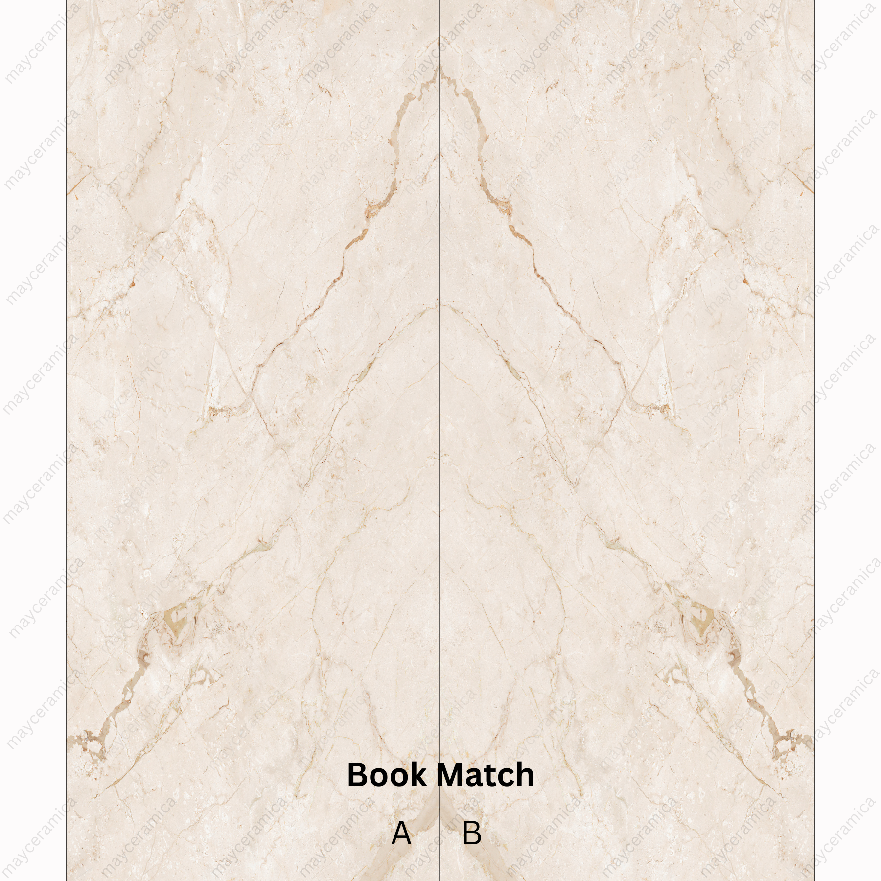 BRECCIA OYSTER BOOK MATCH